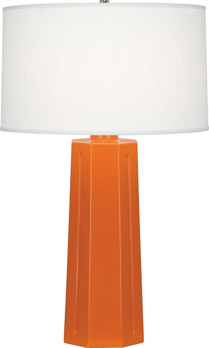 Robert Abbey (963) Mason Table Lamp with Oyster Linen Shade