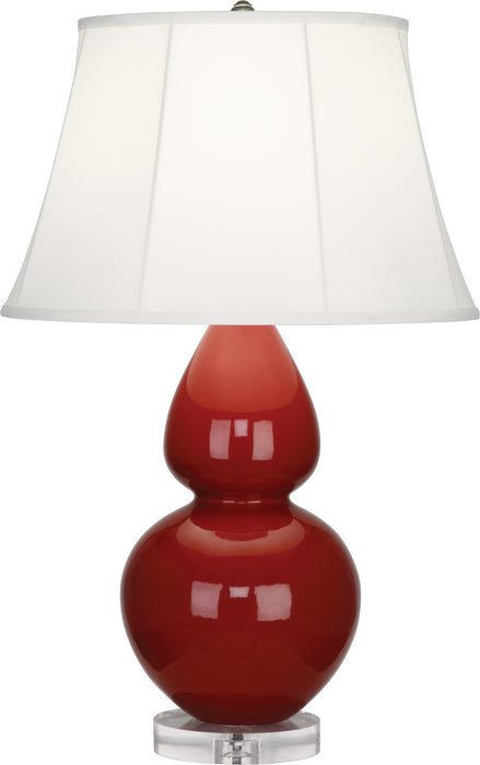 Robert Abbey (A627) Double Gourd Table Lamp with Lucite Base