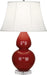 Robert Abbey (A627) Double Gourd Table Lamp with Lucite Base