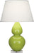Robert Abbey (A673X) Double Gourd Table Lamp with Lucite Base