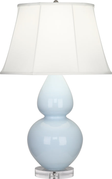 Robert Abbey (A676) Double Gourd Table Lamp with Lucite Base