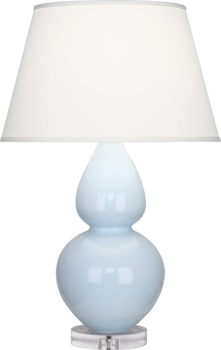 Robert Abbey (A676X) Double Gourd Table Lamp with Lucite Base