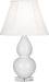 Robert Abbey (A690) Small Double Gourd Accent Lamp with Ivory Stretched Fabric Shade