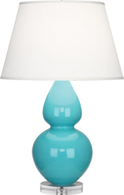 Robert Abbey (A741X) Double Gourd Table Lamp with Lucite Base