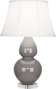 Robert Abbey (A750) Double Gourd Table Lamp with Lucite Base