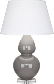 Robert Abbey (A750X) Double Gourd Table Lamp with Lucite Base