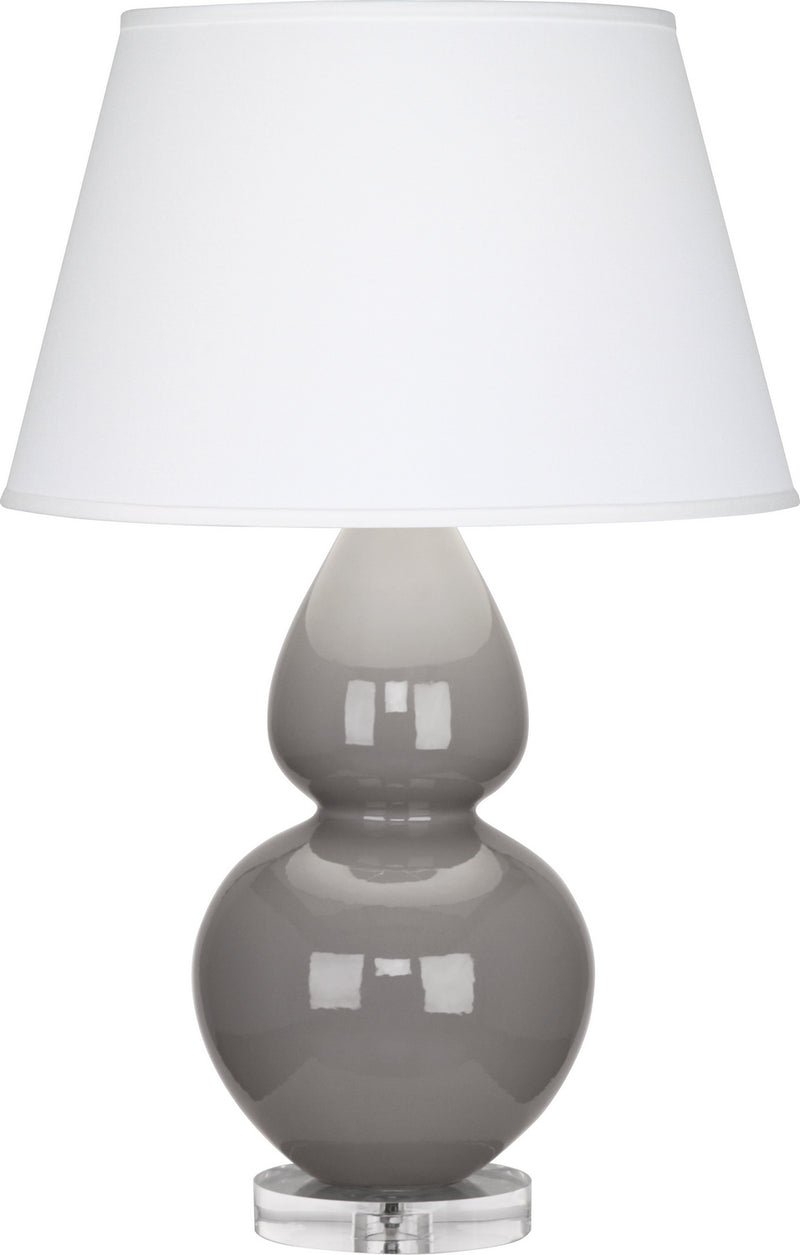 Robert Abbey (A750X) Double Gourd Table Lamp with Lucite Base