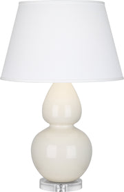 Robert Abbey (A756X) Double Gourd Table Lamp with Lucite Base