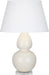 Robert Abbey (A756X) Double Gourd Table Lamp with Lucite Base