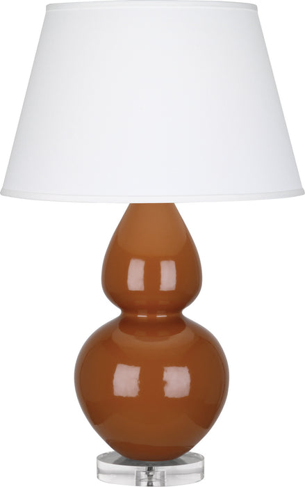 Robert Abbey (A759X) Double Gourd Table Lamp with Lucite Base