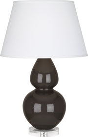 Robert Abbey (CF23X) Double Gourd Table Lamp with Lucite Base