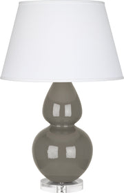 Robert Abbey (CR23X) Double Gourd Table Lamp with Lucite Base