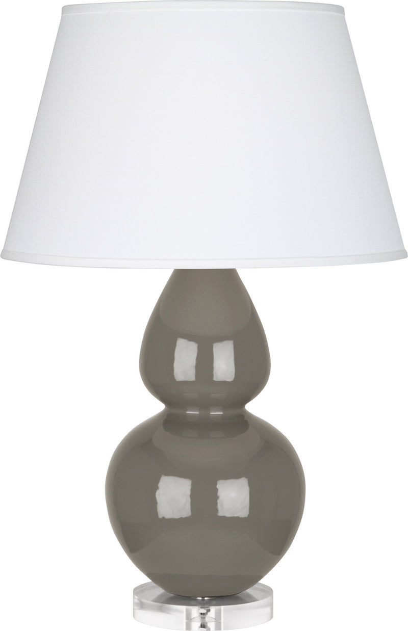 Robert Abbey (CR23X) Double Gourd Table Lamp with Lucite Base