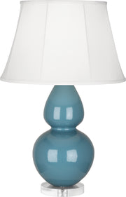 Robert Abbey (OB23) Double Gourd Table Lamp with Lucite Base