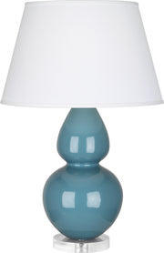 Robert Abbey (OB23X) Double Gourd Table Lamp with Lucite Base