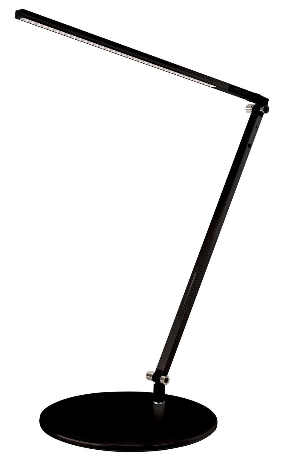 Z-Bar Solo Desk Lamp in Metallic Black - Lamps Expo