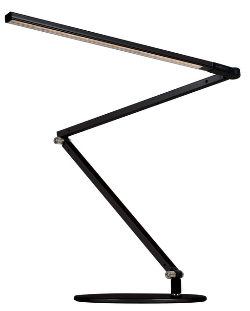 Z-Bar Desk Lamp In Metallic Black