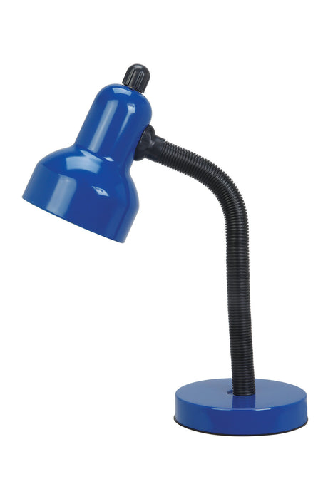 Goosy Desk Lamp in Blue, E27, CFL 13W