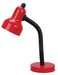 Goosy Desk Lamp in Red, E27, CFL 13W