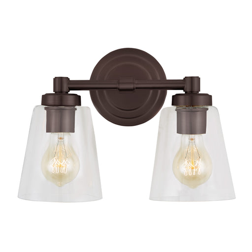 Larchmont 2-Light Vanity  in Oil Rubbed Bronze