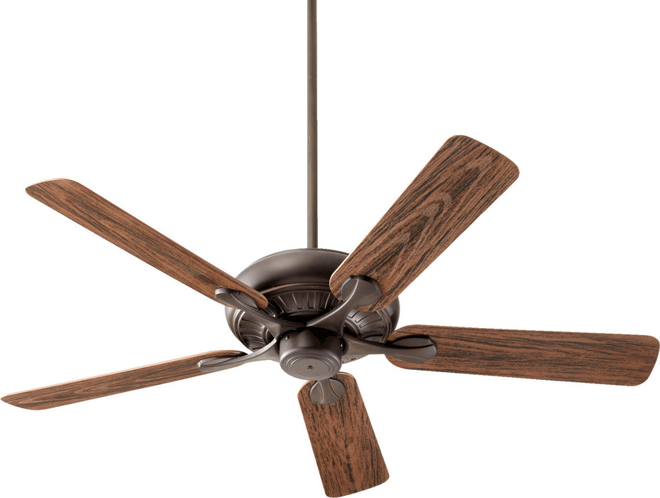 Pinnacle Patio Transitional Patio Fan in Oiled Bronze