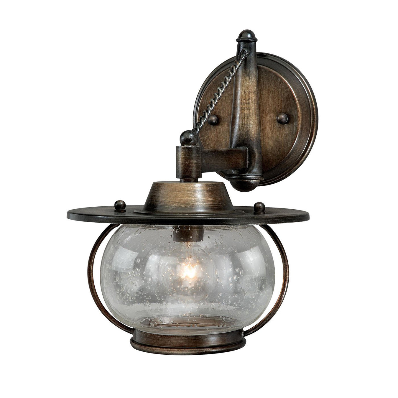Jamestown 1-Light Vanity in PARisian Bronze - Lamps Expo