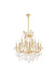 Maria Theresa 13-Light Chandelier in Gold with Clear Royal Cut Crystal