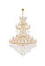 Maria Theresa 85-Light Chandelier in Gold with Clear Royal Cut Crystal