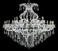 Maria Theresa 49-Light Chandelier in Chrome with Clear Royal Cut Crystal