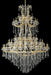 Maria Theresa 85-Light Chandelier in Gold with Clear Royal Cut Crystal