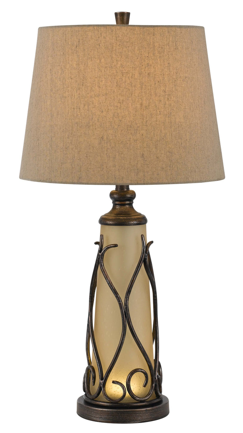 CAL Lighting (BO-2348TB) Uni-Pack 2-Light Table Lamp