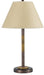 CAL Lighting (BO-234TB-RU) Uni-Pack 1-Light Table Lamp