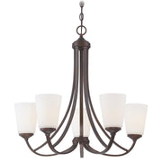 Overland Park 5-Light Chandelier - Lamps Expo