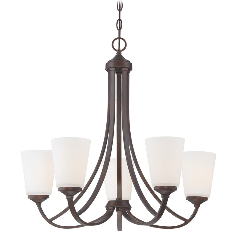 Overland Park 5-Light Chandelier - Lamps Expo