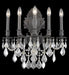Monarch 5-Light Wall Sconce in Dark Bronze with Clear Royal Cut Crystal