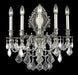Monarch 5-Light Wall Sconce in Pewter with Clear Royal Cut Crystal