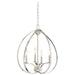 Tilbury 4-Light Pendant in Polished Nickel - Lamps Expo