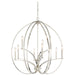 Tilbury 9-Light Chandelier in Polished Nickel - Lamps Expo