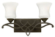 Brooke Two Light Vanity in Olde Bronze
