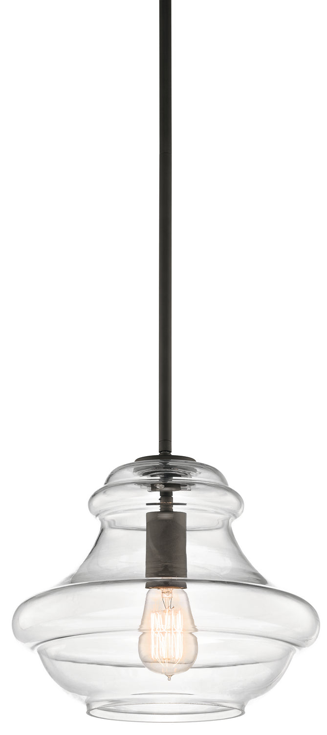 Everly Pendant 1-Light in Olde Bronze