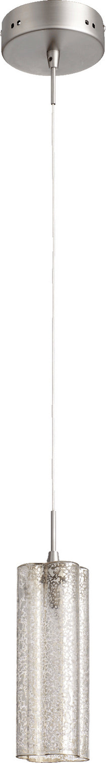 Transitional Pendant in Satin Nickel - Lamps Expo