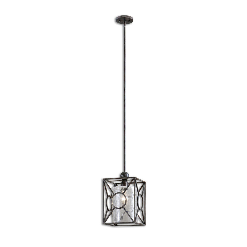 Uttermost's Arbela 1 Light Mini Pendant Designed by Carolyn Kinder