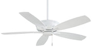 Kafe 52" Ceiling Fan in White