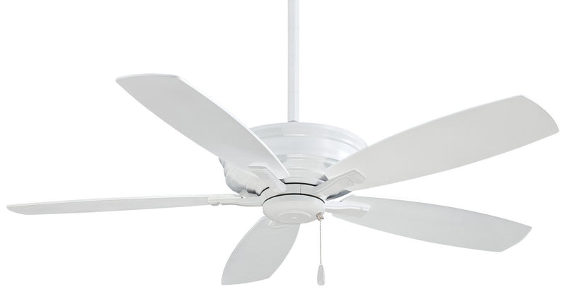 Kafe 52" Ceiling Fan in White