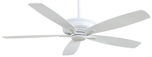 Kafe-Xl 60" Ceiling Fan in White