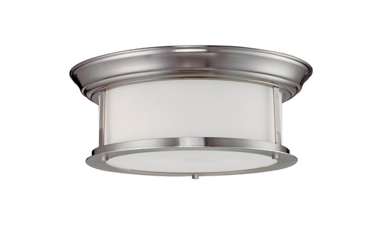 Sonna 2 Light Ceiling in Brushed Nickel
