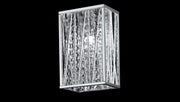Terra 1 Light Wall Sconce in Chrome