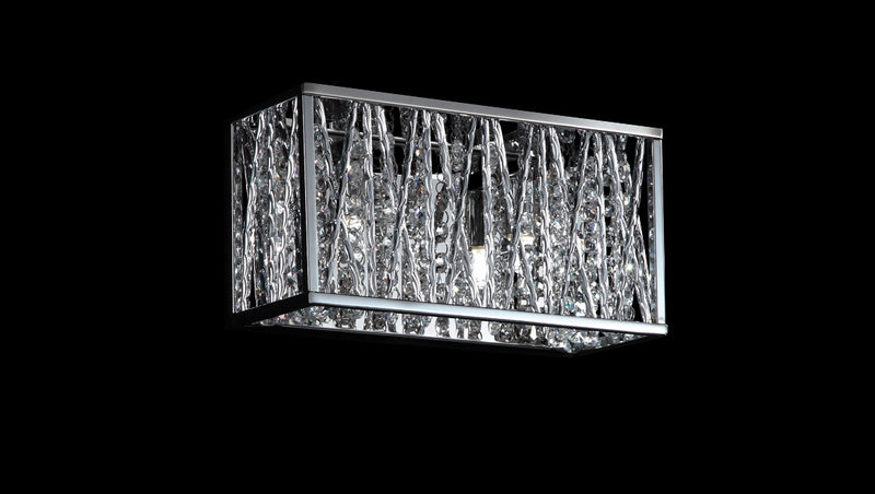 Terra 2 Light Vanity in Chrome