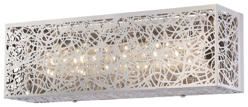 Hidden Gems LED Bath in Chrome with Chrome