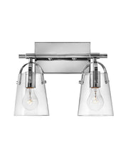 Foster Two Light Vanity in Chrome